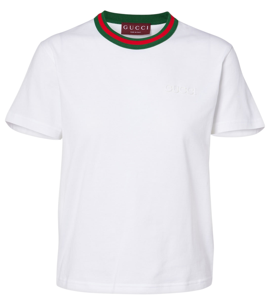 T-shirt Gucci en jersey de coton imprimé style années 70