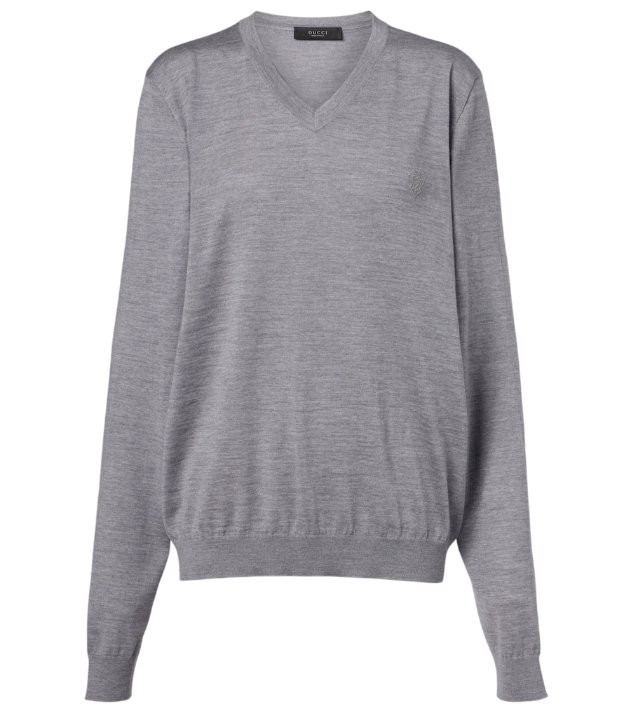 Pull oversize en laine Gucci