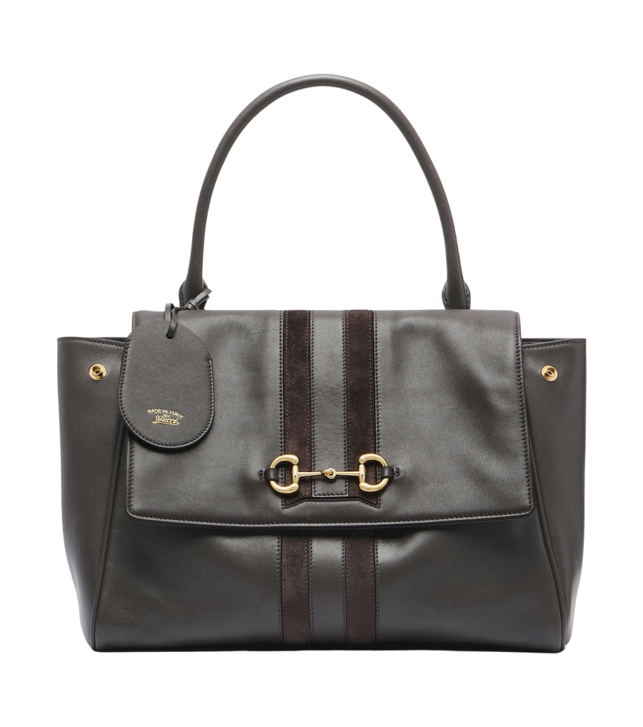 Gucci Paparazzo Medium leather tote bag