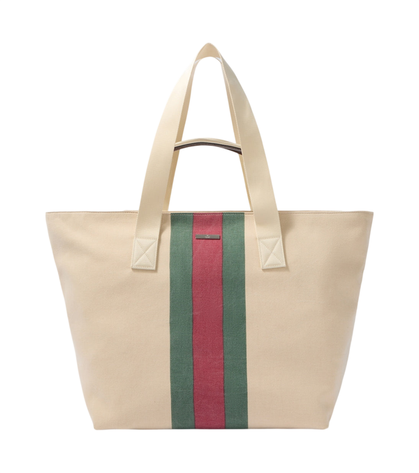 Grand sac cabas Gucci Positano en toile