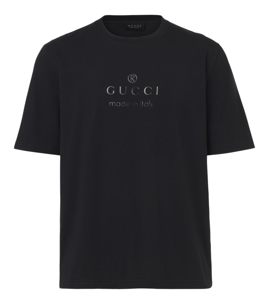 Gucci Printed cotton-blend jersey T-shirt