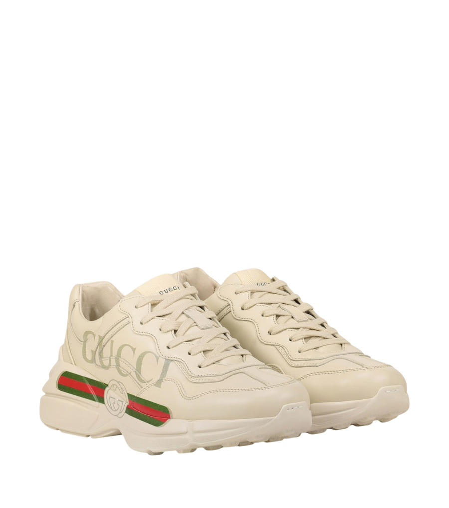Gucci Rhyton leather sneakers