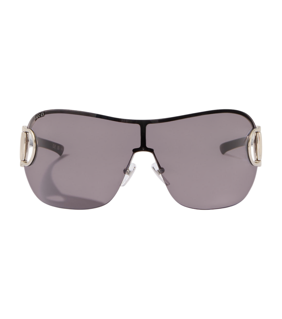 Gucci Sign shield sunglasses