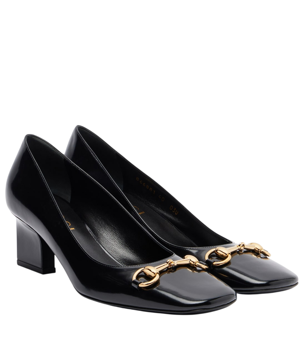 Gucci Sapatos de couro Signora 55 Horsebit