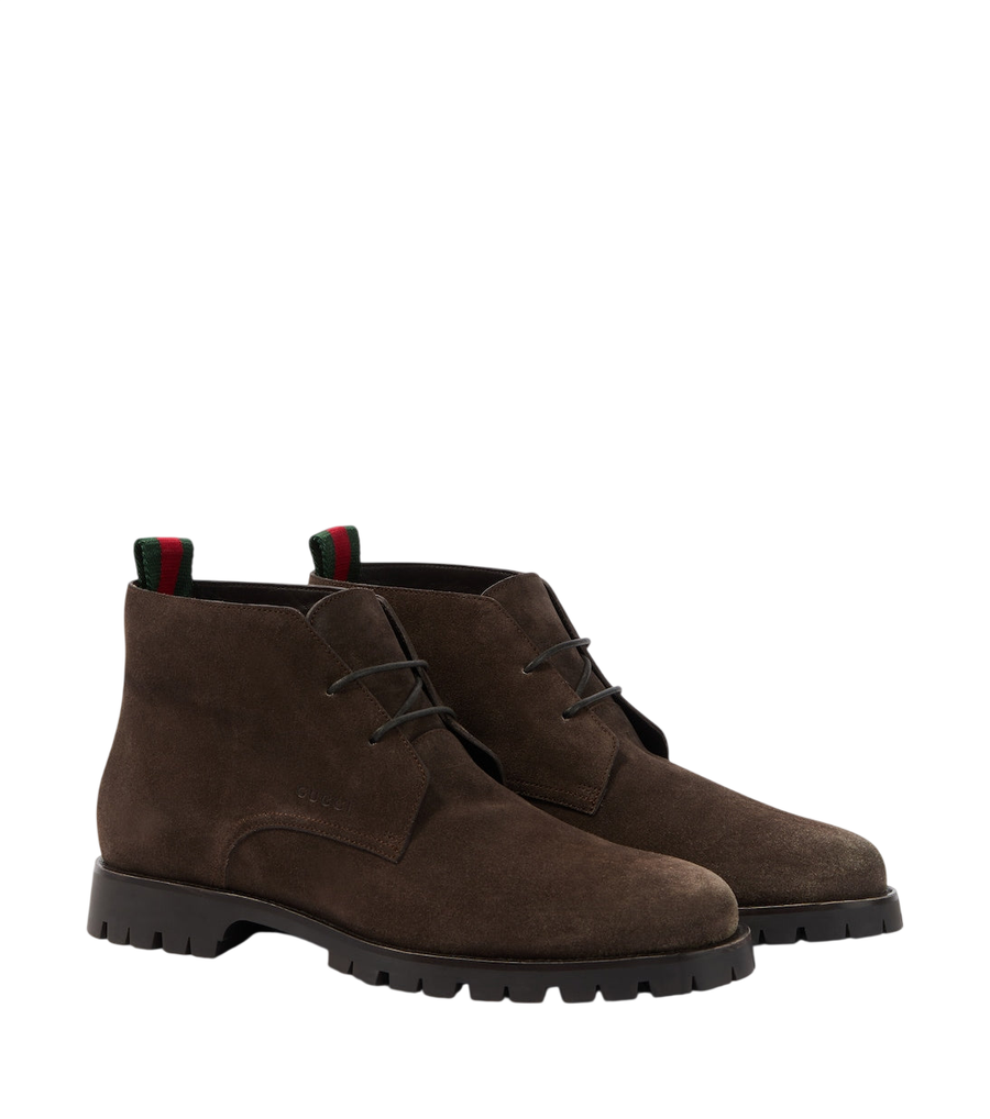 Gucci Suede desert boots