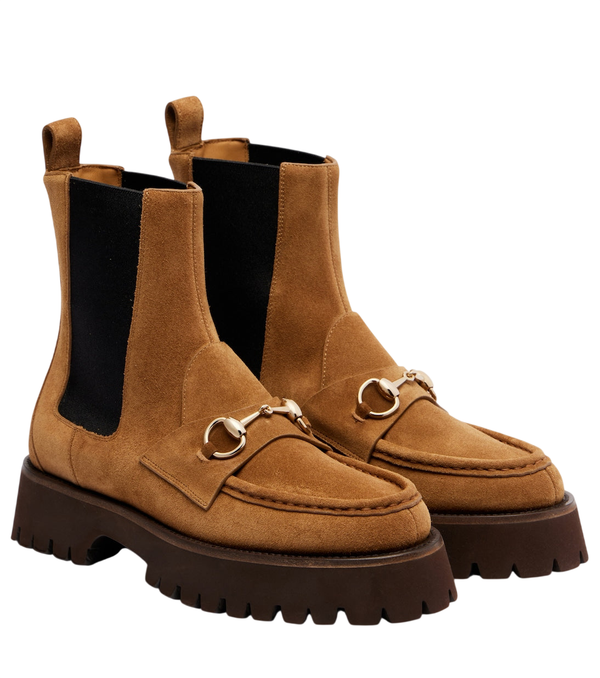 Gucci Sylke suede Chelsea boots