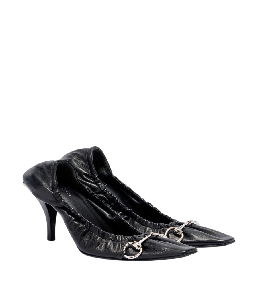 Gucci Décolleté in pelle Vittoria Horsebit