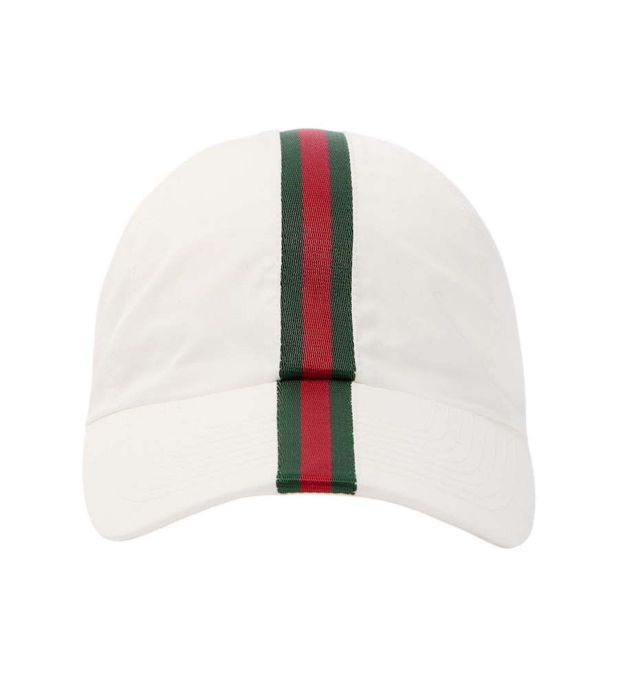 Gucci Web Stripe baseball cap