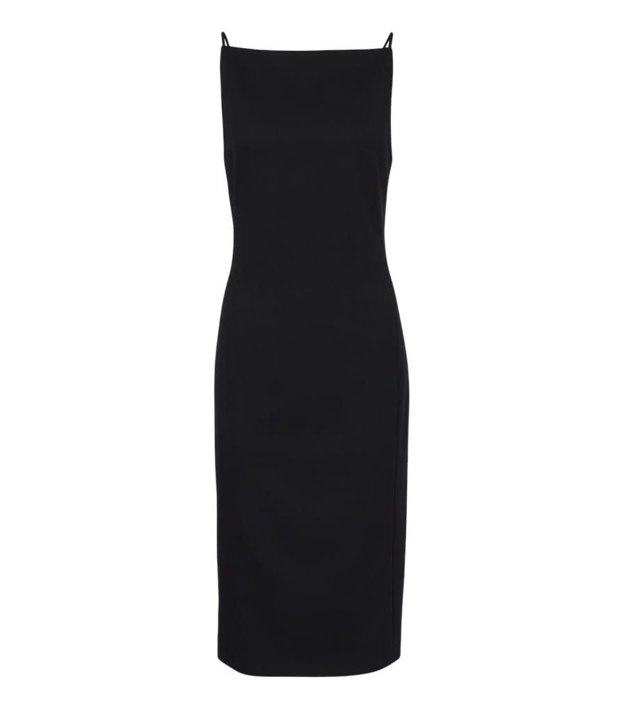 Gucci Vestido midi em lã