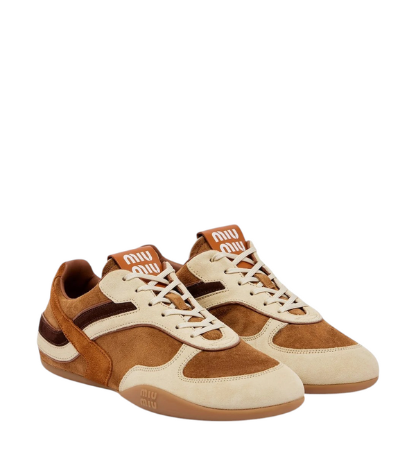 Miu Miu Gymnasium suede sneakers