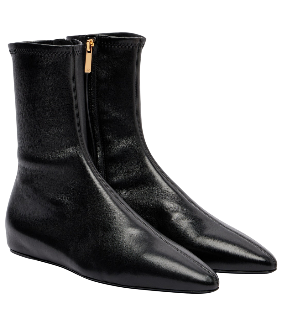 Herbert Levine All In All 30 leather ankle boots