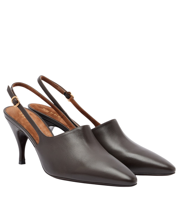 Herbert Levine Cover Up 80 leather slingback pumps