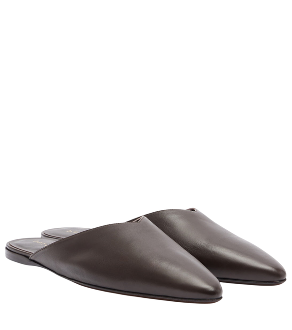 Herbert Levine Homebody leather mules