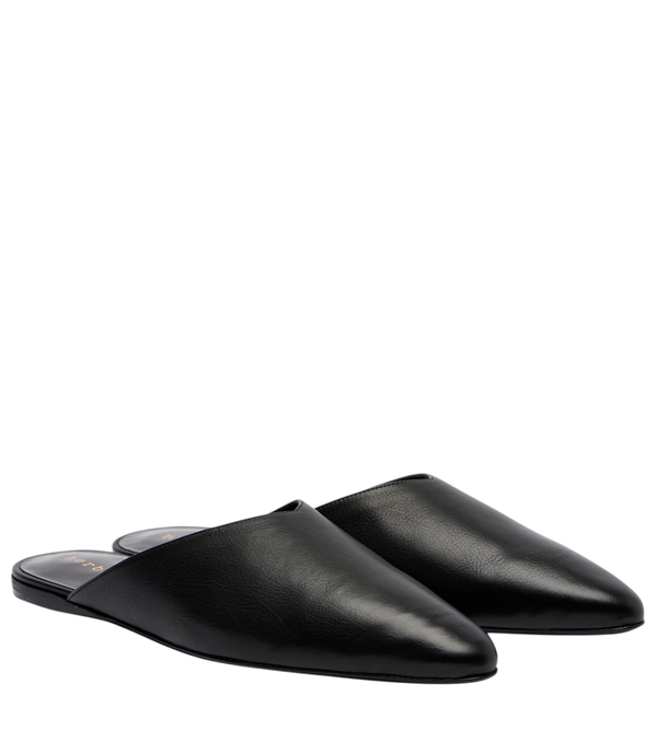 Herbert Levine Homebody leather mules