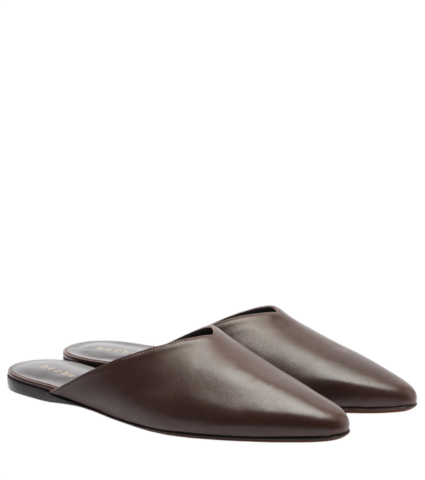 Herbert Levine Homebody leather mules