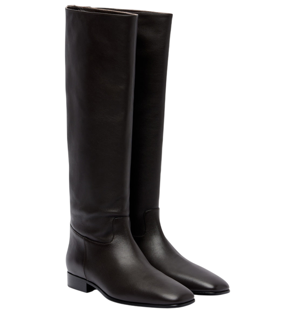 Herbert Levine Rein It In leather knee-high boots