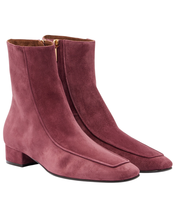 Herbert Levine Shadow Ban suede ankle boots