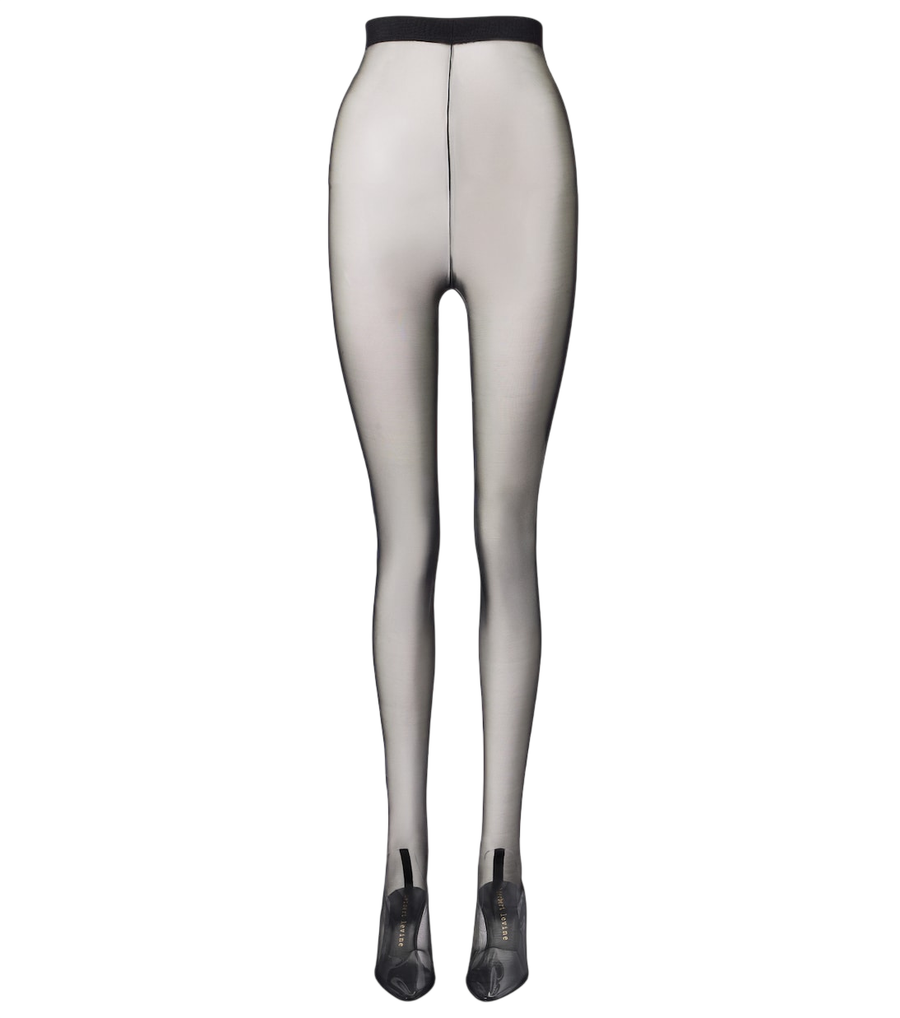 Herbert Levine Sheer Perfection mesh over-the-knee boots