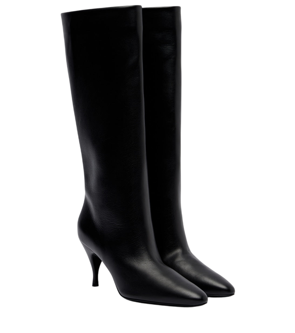 Herbert Levine Silhouette leather knee-high boots