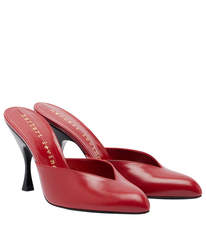Herbert Levine Sitting Pretty leather mules [white-bg-v2:df9b05bb-c893-4566-b471-5bad8c48c53e]