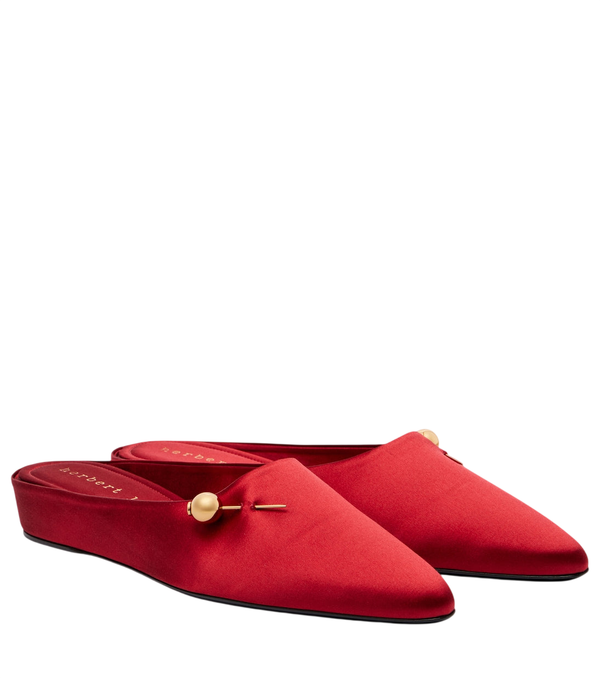 Herbert Levine Sleep On It 30 satin mules