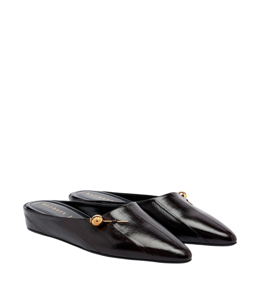 Herbert Levine Mule in pelle Sleep On It