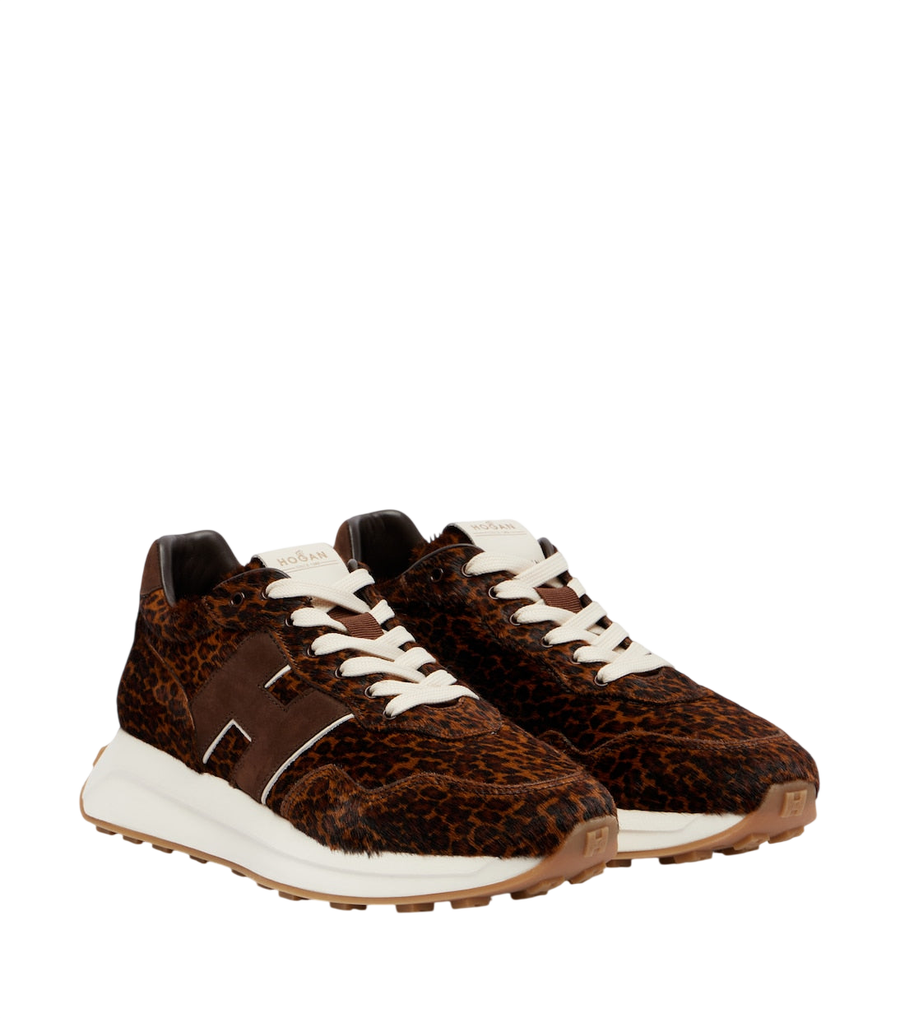 Hogan H641 scarpe da ginnastica in pelo di vitello