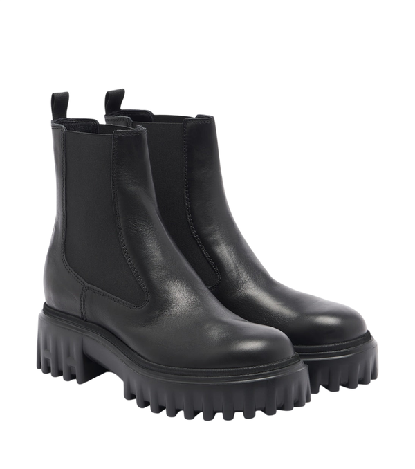Hogan H700 leather Chelsea boots