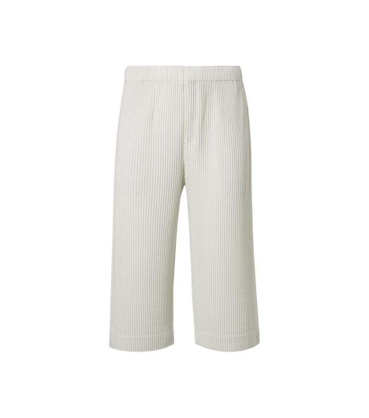 Homme Plissé Issey Miyake Monthly Colors: May pleated straight pants [white-bg-v2:b9f37d5a-f5cc-4b34-85d4-0d97ee571757]