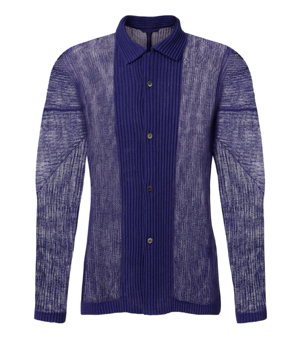 Homme Plissé Issey Miyake Rustic Mesh pleated shirt