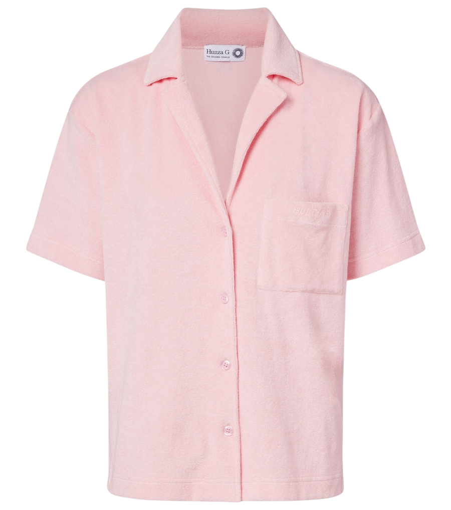 Hunza G Resort cotton terry shirt
