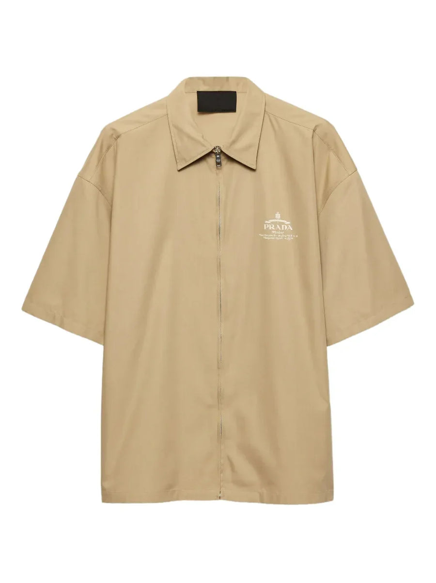Prada logo-print shirt