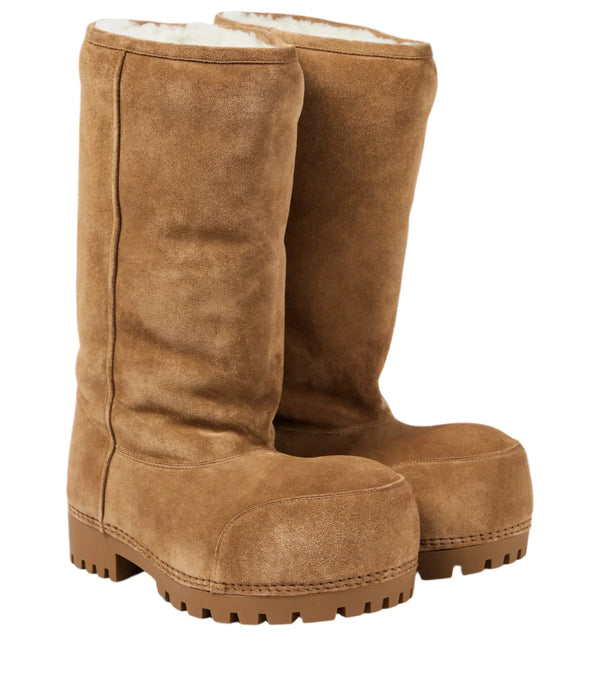 Balenciaga Alaska High suede boots