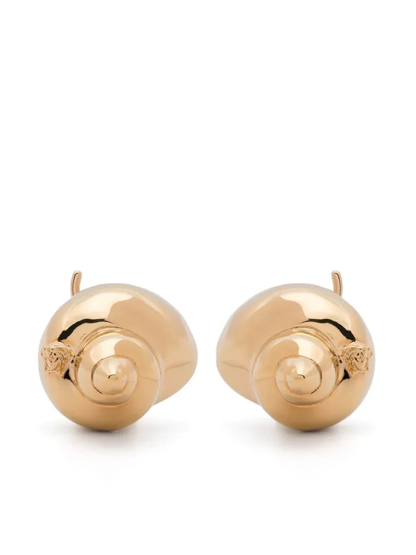 Versace seashell clip-on earrings