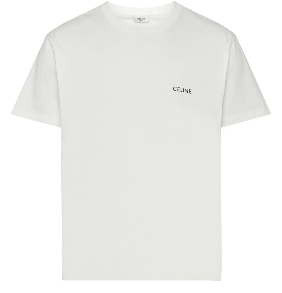 CELINE Loose Celine t-shirt in jersey cotton