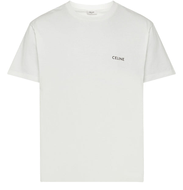 CELINE Loose Celine t-shirt in jersey cotton