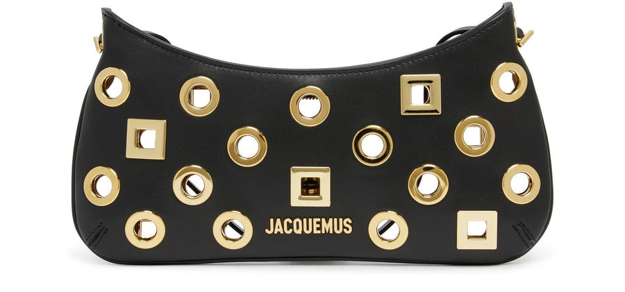 JACQUEMUS Le Bisou Rond Carre Top Handle Bag