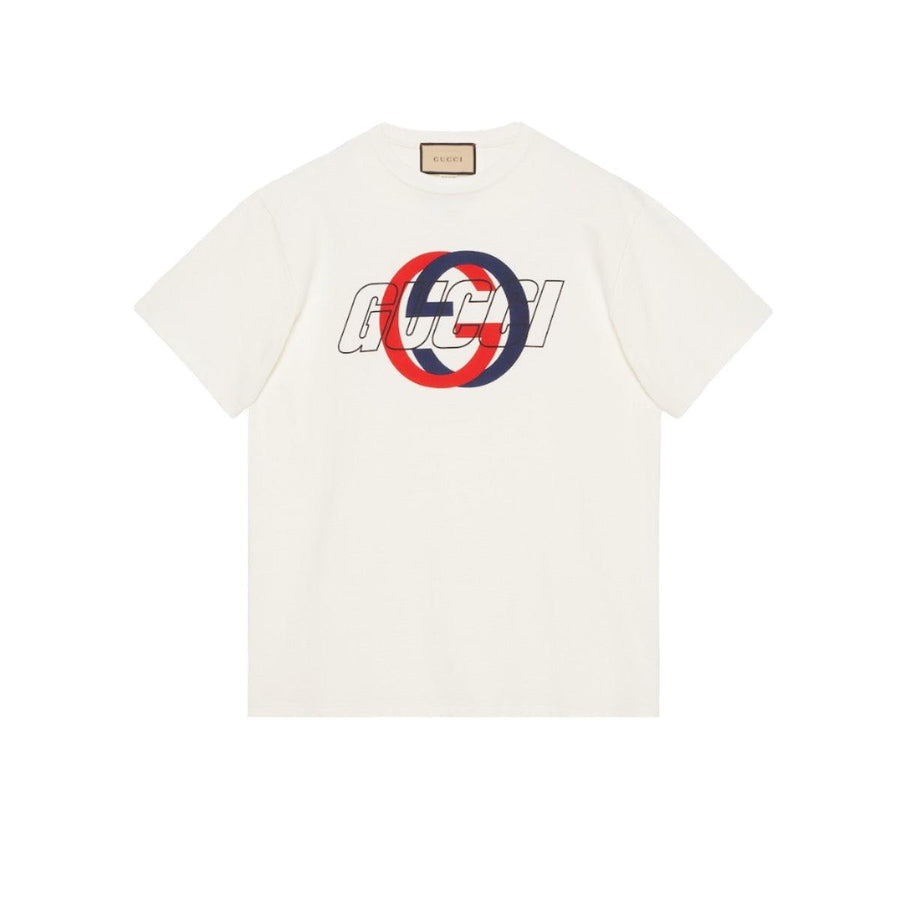 Gucci COTTON JERSEY PRINTED T-SHIRT