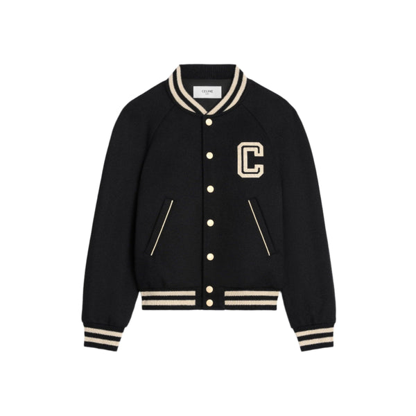 CELINE TEDDY JACKET IN TEXTURED WOOL