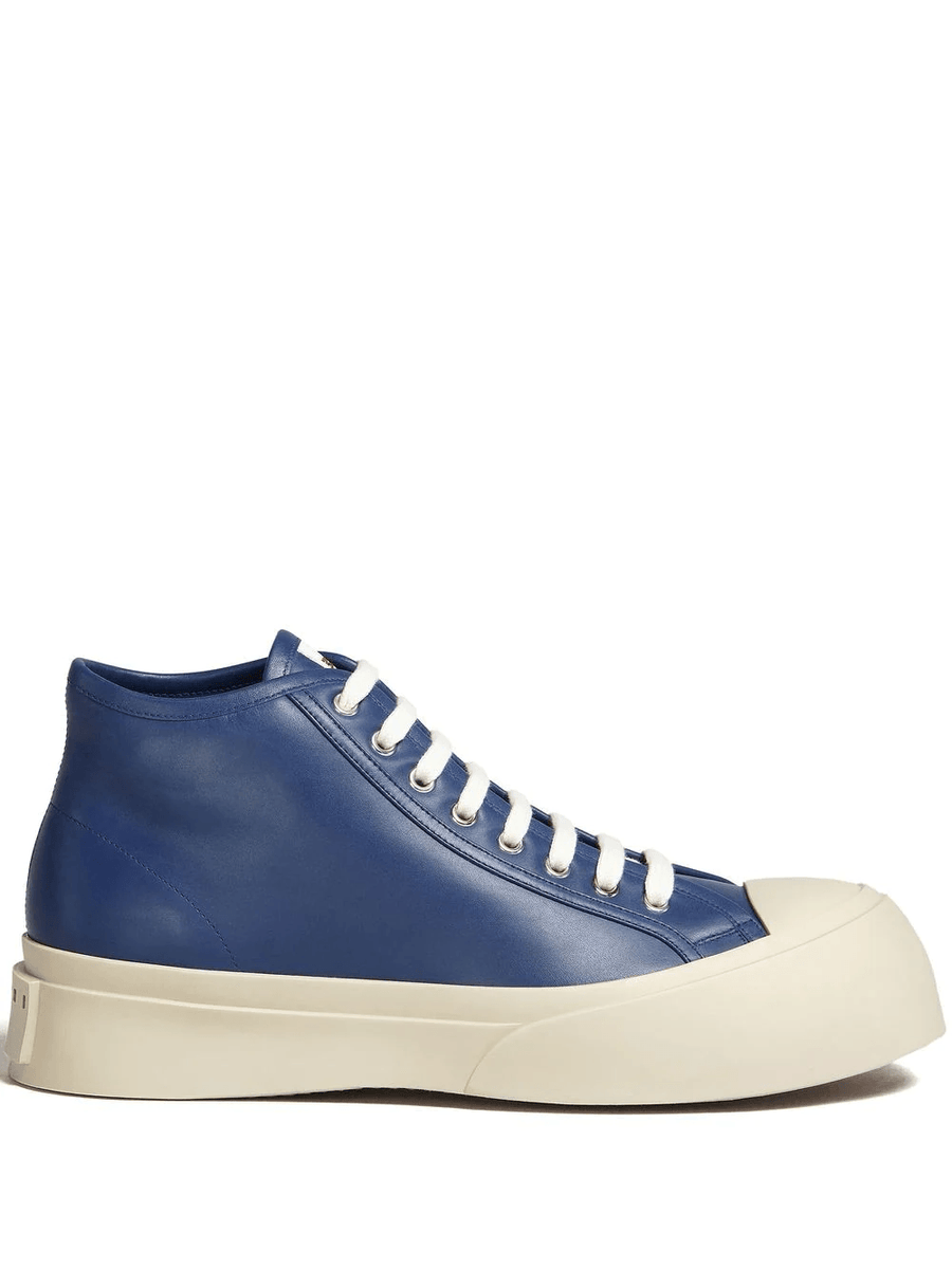 Marni Pablo leather mid-top sneakers