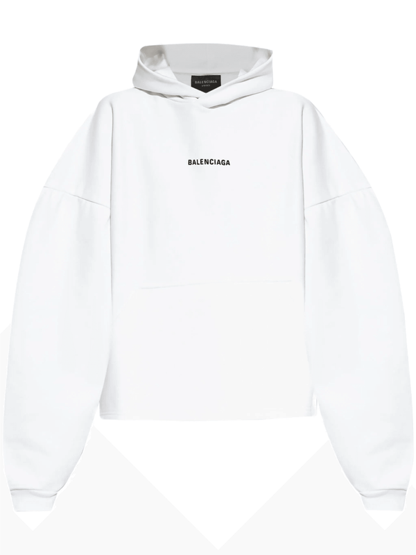 Balenciaga logo-embroidered hoodie