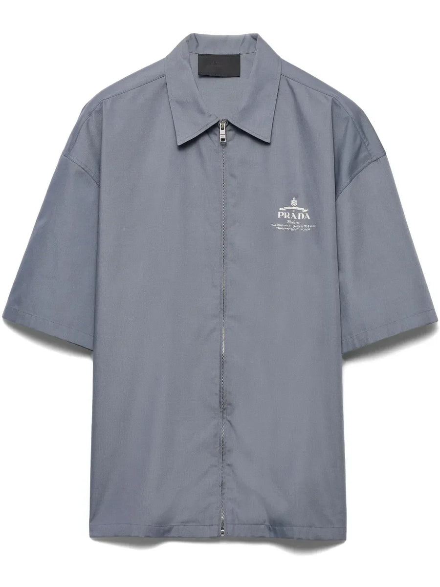 Prada logo-print shirt