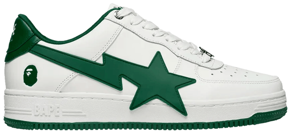 2024 A Bathing Ape Bapesta OS #2 'Green' Sneakers