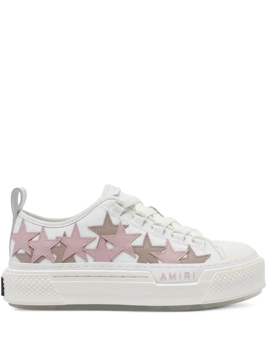 AMIRI Stars Court white pink sneakers