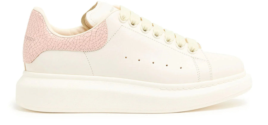 ALEXANDER MCQUEEN Oversized sneakers off white pink