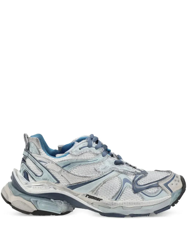 Balenciaga Runner White Blue Beige 2.0 sneakers