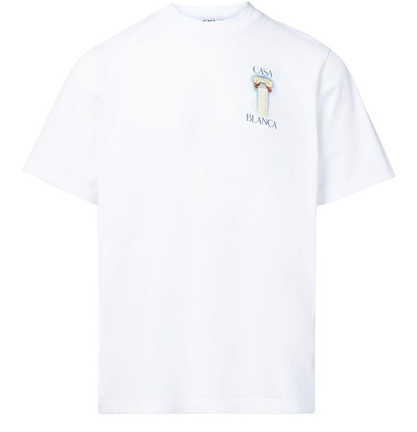 CASABLANCA La Colomne printed t-shirt