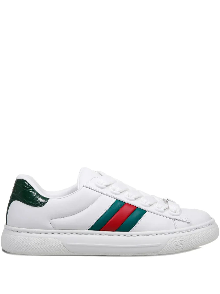 Gucci Ace Sneakers With Web