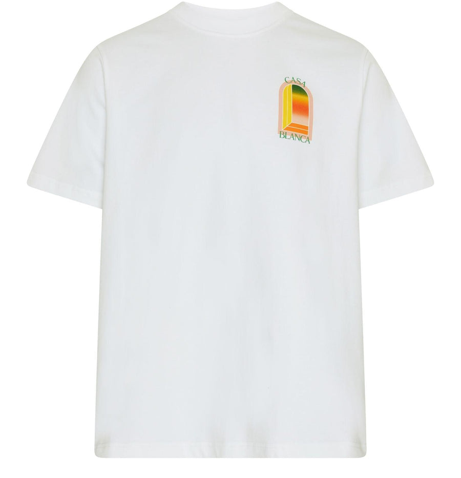 CASABLANCA Gradient Arch short-sleeved T-shirt