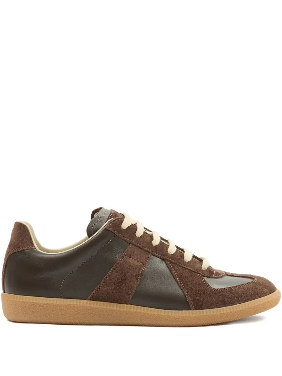 Maison Margiela Replica coffee brown sneakers